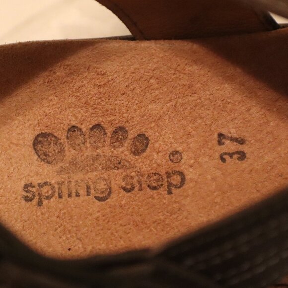 Spring Step Bronze colored sandals Size 37 - Picture 5 of 11